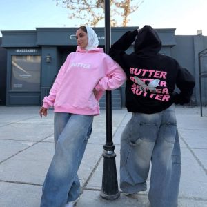 هودی Butter پارچه دورس سه نخ – 201018