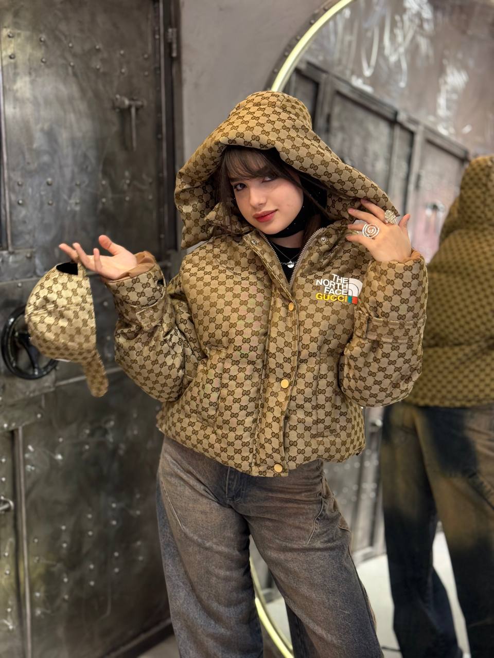 ست کاپشن و کلاه گوچی - 201073 - Image 3