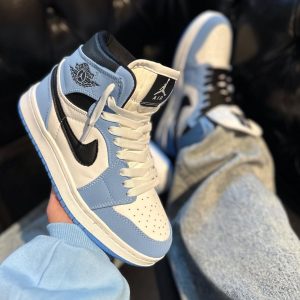 کتونی نایک جردن سفید آبی مشکی – 201128