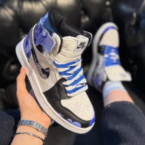 کتونی نایک جردن جغد سفید آبی – 201133