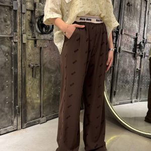 شلوار پارچه ای کمرکش میو – 201051